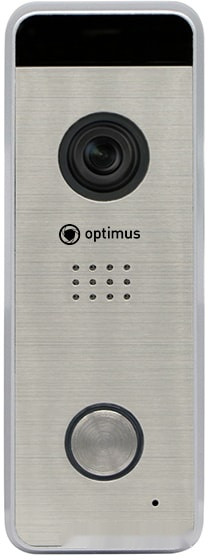 Видеодомофон Optimus DSH-1080_v.1 (серебристый)