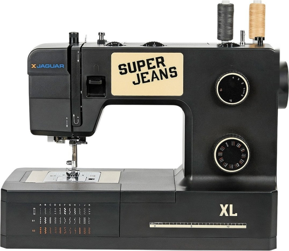 Электромеханическая швейная машина Jaguar Super Jeans XL