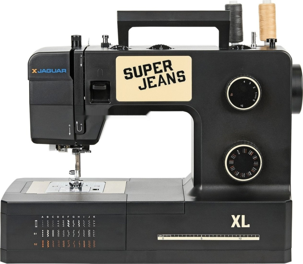 Электромеханическая швейная машина Jaguar Super Jeans XL