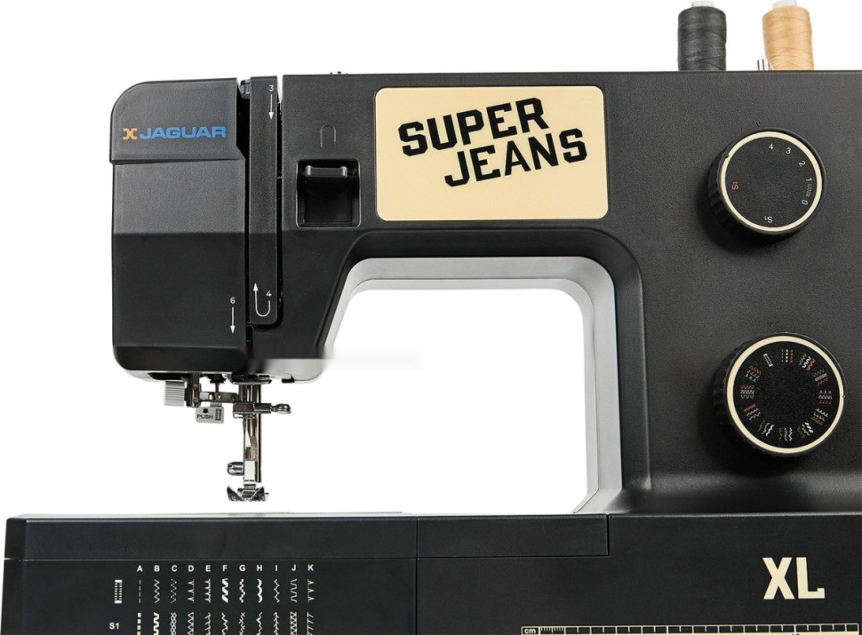 Электромеханическая швейная машина Jaguar Super Jeans XL
