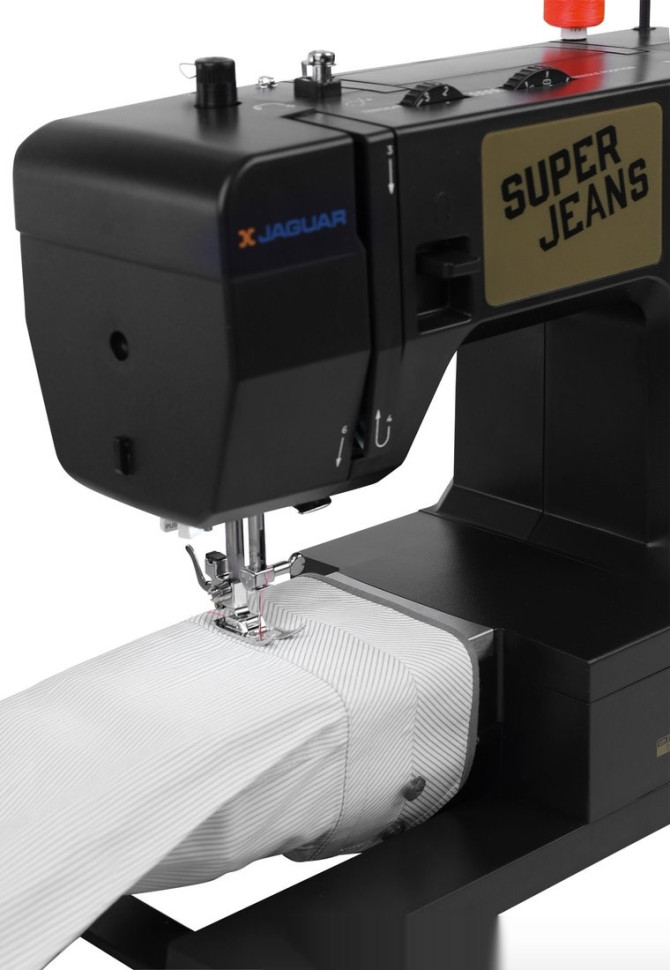Электромеханическая швейная машина Jaguar Super Jeans XL