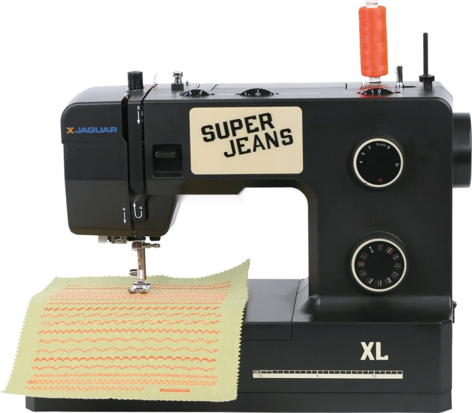 Электромеханическая швейная машина Jaguar Super Jeans XL