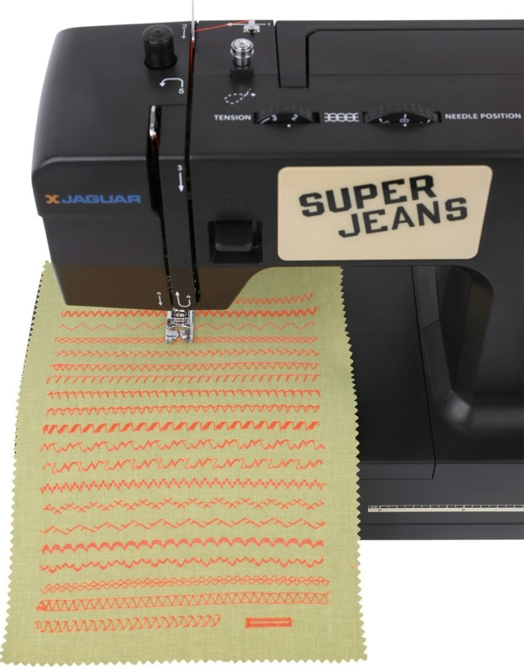 Электромеханическая швейная машина Jaguar Super Jeans XL
