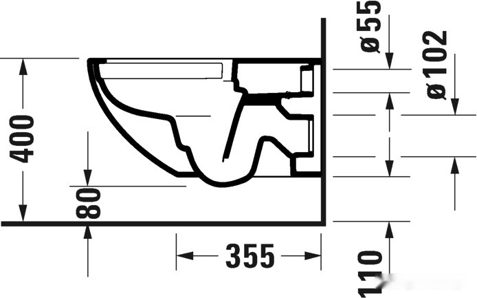 Унитаз Duravit Architec 45720900A1