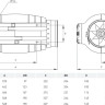Осевой вентилятор Soler & Palau TD-250/100 'T' Silent 5211364500
