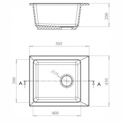 Кухонная мойка Gerhans A10 (Terracot)