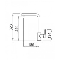 Смеситель Elleci Trail G62 Bianco Antico