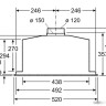 Вытяжка Bosch DHL575C