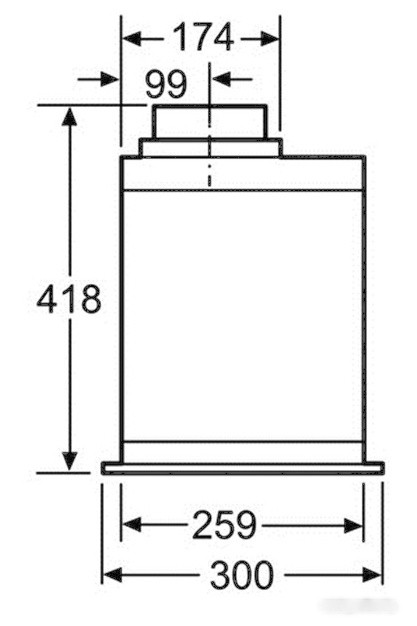 Вытяжка Bosch DHL575C