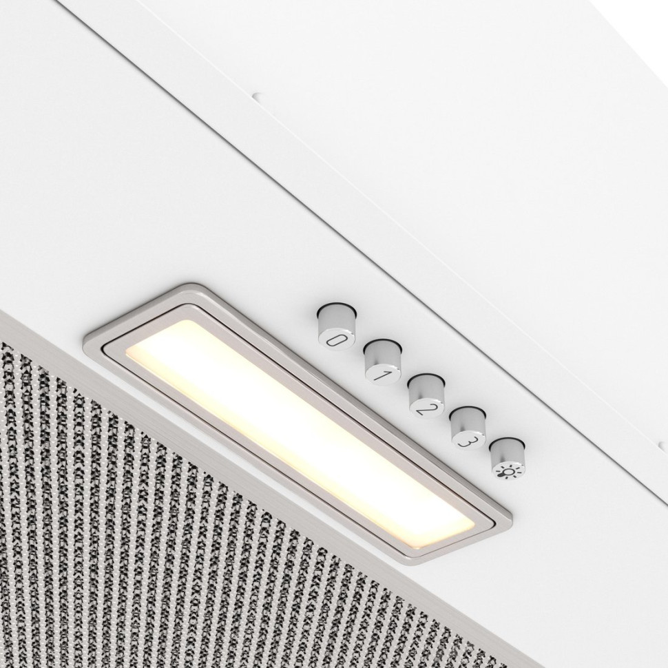 Вытяжка Elikor Cube Basic 60П-500-КЗД (белый)