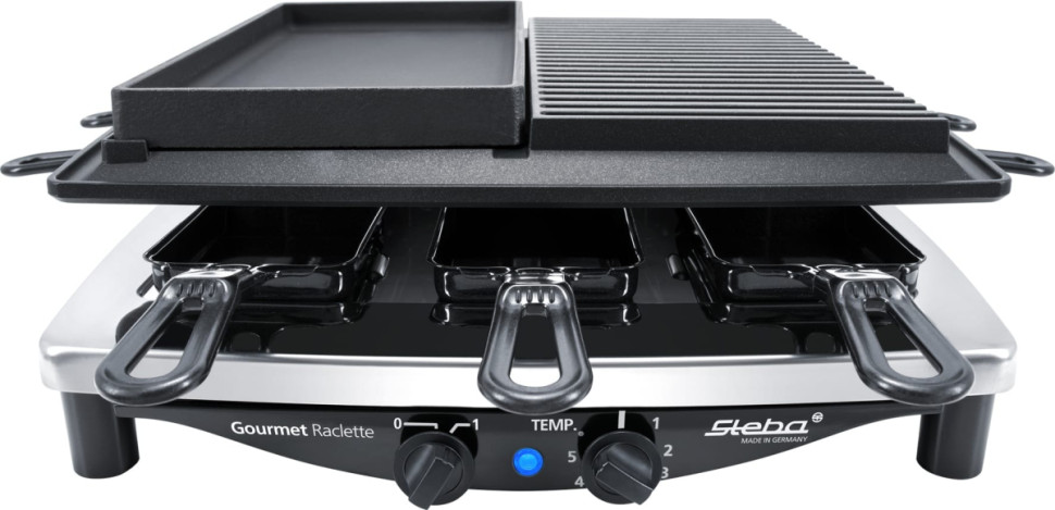 Электрогриль Steba RC 4 plus DELUX chrom