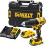 Дрель-шуруповерт DeWALT DCD777D2T-QW (с 2-мя АКБ, кейс)