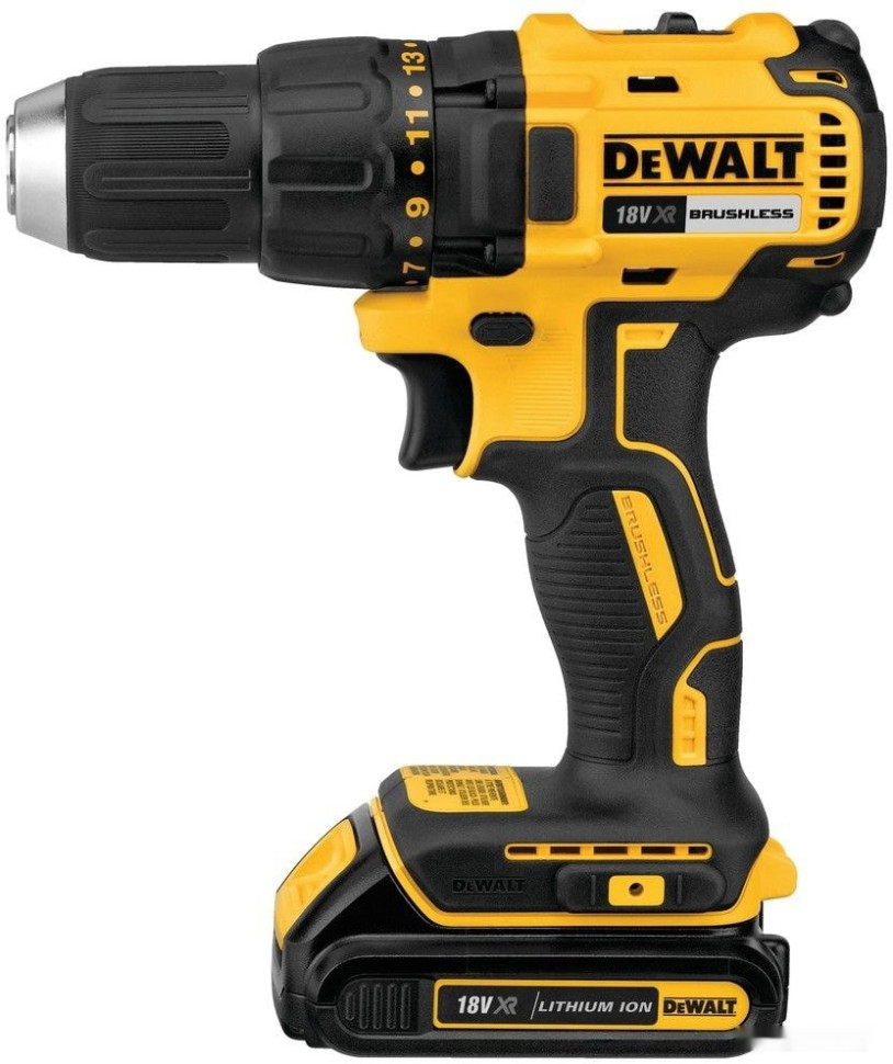Дрель-шуруповерт DeWALT DCD777D2T-QW (с 2-мя АКБ, кейс)