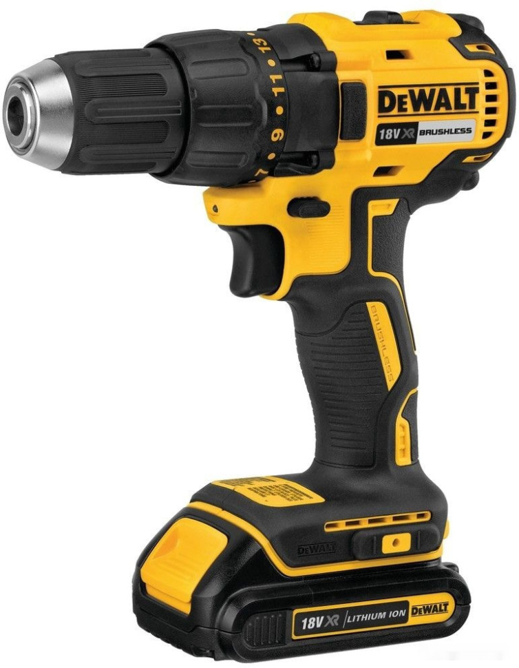 Дрель-шуруповерт DeWALT DCD777D2T-QW (с 2-мя АКБ, кейс)