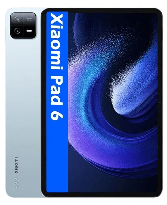Планшет Xiaomi Pad 6 6GB/128GB (голубой, международная версия)