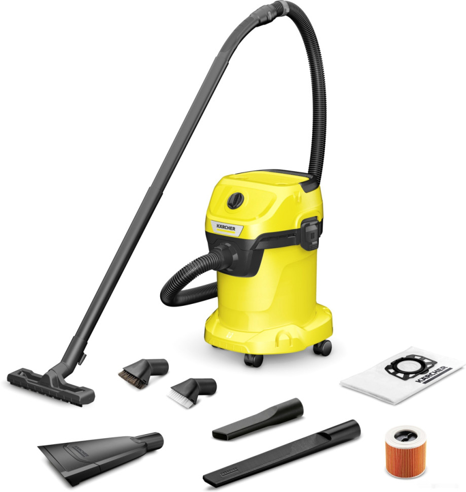 Промышленный пылесос Karcher WD 3 V-17/6/20 CAR 1.628-115.0
