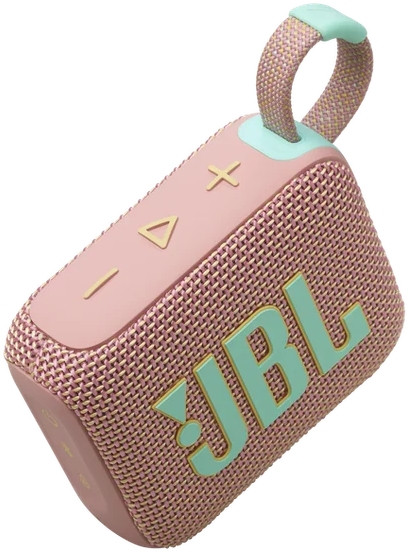 Портативная акустика JBL Go 4 (розовый)