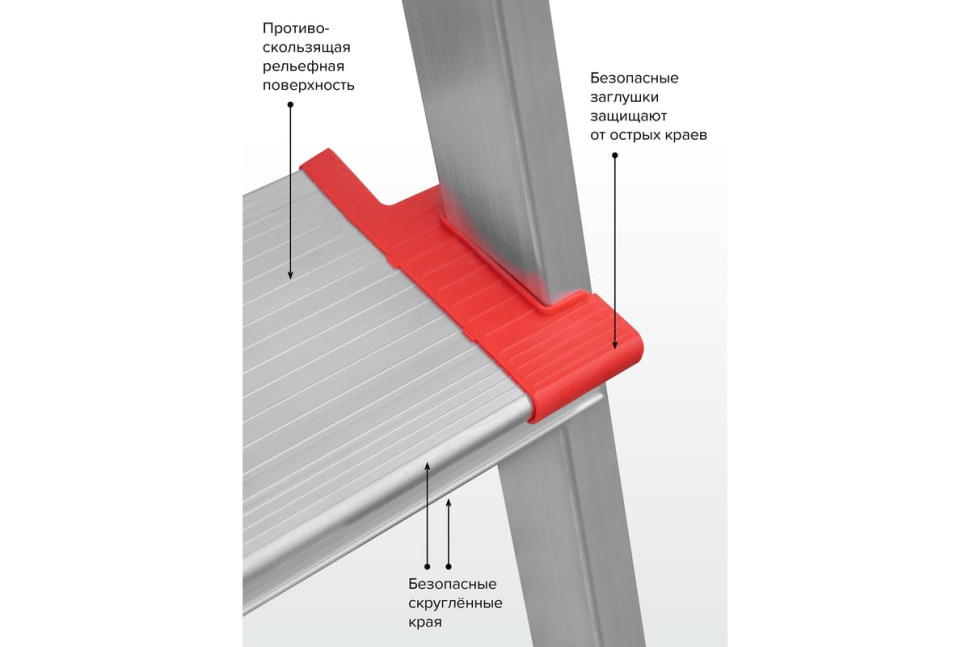 Лестница-стремянка Новая Высота NV 3118 (5 ступеней)
