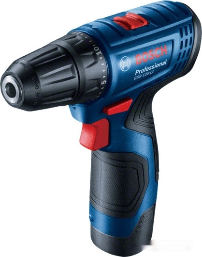 Дрель-шуруповерт Bosch GSR 120-LI Professional 06019G8020 (с 2-мя АКБ, кейс)