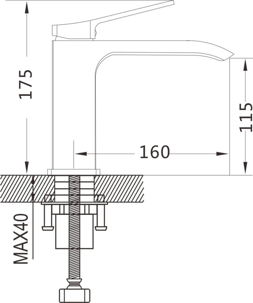 Смеситель Shevanik S4101