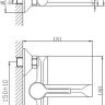 Смеситель Haiba HB60805-7 (черный)