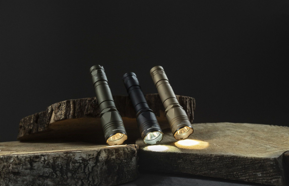 Фонарь Armytek Dobermann Pro Magnet USB Sand (теплый свет)