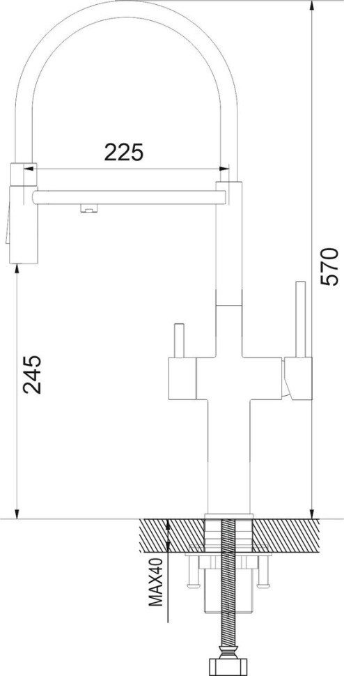 Смеситель Shevanik S478G