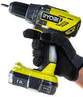 Дрель-шуруповерт Ryobi R18DD3-115S 5133005301 (с 1-им АКБ 1.5 Ач, сумка)