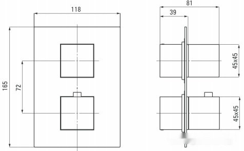 Смеситель Deante Box BXY NEAT
