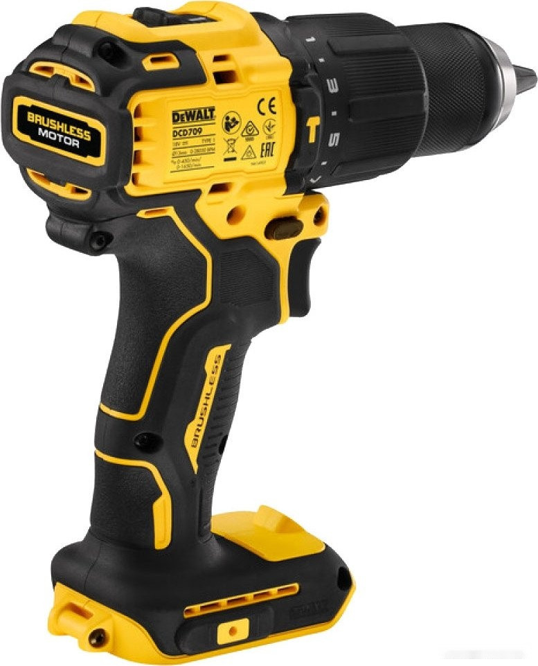 Ударная дрель-шуруповерт DeWALT DCD709N-XJ (без АКБ)