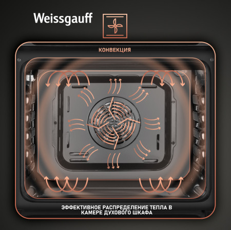 Духовой шкаф Weissgauff EOV 19 MBV
