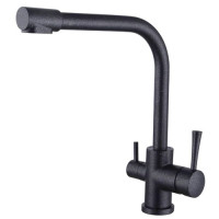 Смеситель Kaiser Merkur 26044-2 черный мрамор