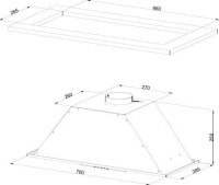Вытяжка Kuppersberg Slimlux Inlinea 70 BX
