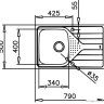 Кухонная мойка Teka Universe 45 T-XP 1B 1D POLISHED