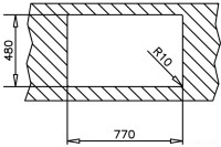 Кухонная мойка Teka Universe 45 T-XP 1B 1D POLISHED