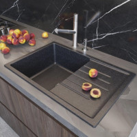 Кухонная мойка Mixline ML-GM19 551982 (черный)