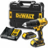 Ударная дрель-шуруповерт DeWALT DCD778M2T-QW (c 2-мя АКБ, кейс)