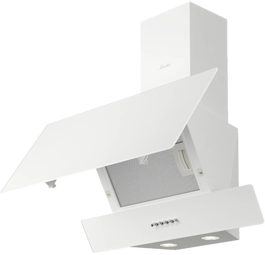 Вытяжка Monsher ROUEN 60 Blanc Verre