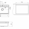 Кухонная мойка Granula KS-7301 (шварц)