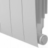 Радиатор Royal Thermo BiLiner Bianco 350 (5 секций, с монтажным комплектом и угловыми кранами)