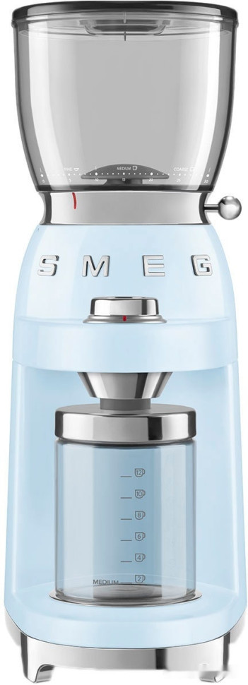 Кофемолка Smeg CGF01PBEU (пастельный голубой)