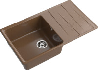 Кухонная мойка GranFest GF-LV-860L терракот