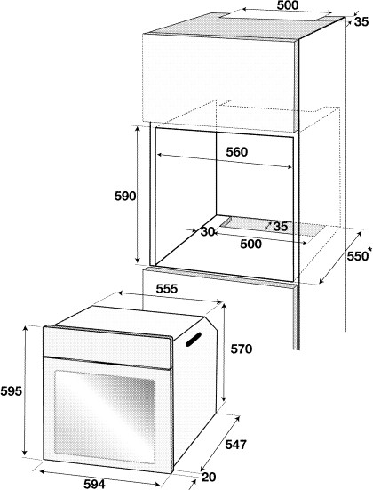 Духовой шкаф Beko BIM 24301 WCS