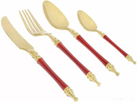 Набор столовых приборов Lenardi 197-020 (красный)
