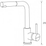 Смеситель Paulmark Kassel Ka214311-401TB (антрацит)