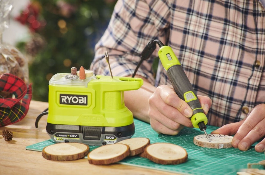 Шлифовальная машина Ryobi RRT18-0 5133004939 (без АКБ)