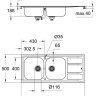 Кухонная мойка Grohe K400 31587SD0
