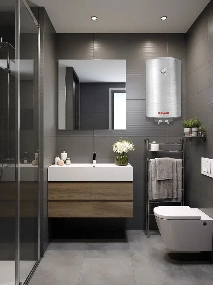 Водонагреватель Shivaki SH WH 1.5 50 (серебристый)