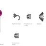 Фен Dyson HD08 Supersonic (серебристый/фуксия)