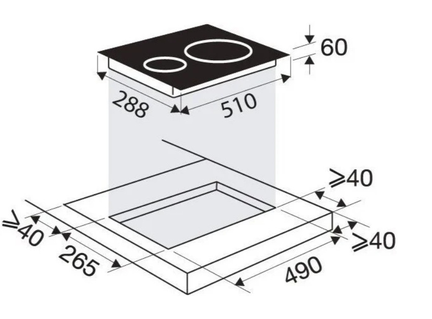 Варочная панель Brandt BPI1621UB